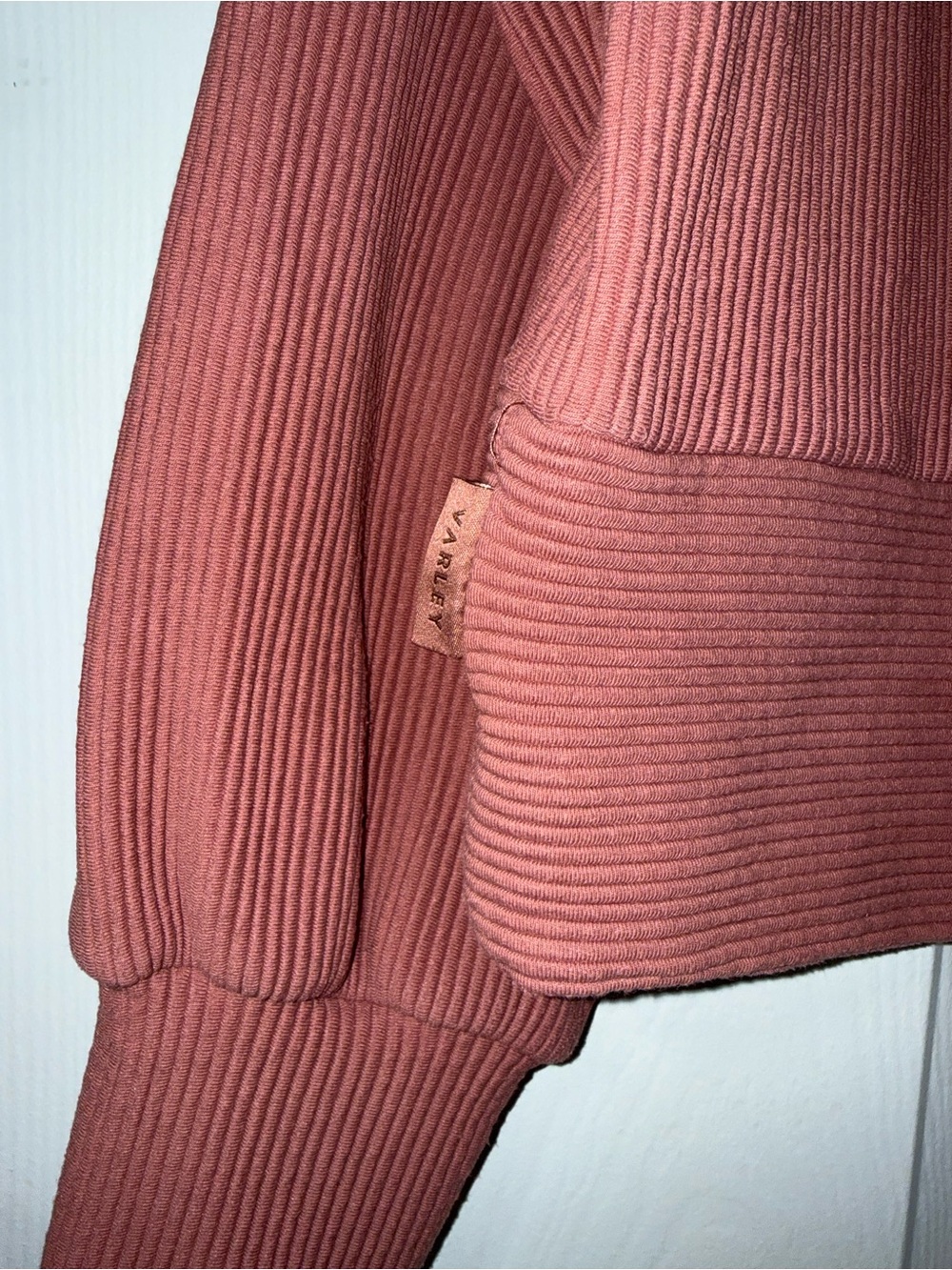 Varley Women's Crewneck Sweater in Dusty Rose - Picture 6 of 6